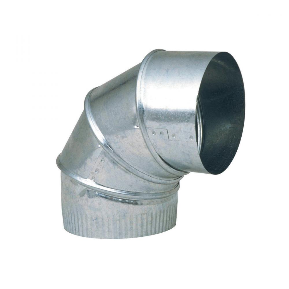 Galv. - Duct Elbow 4in 90 Degree 30Ga