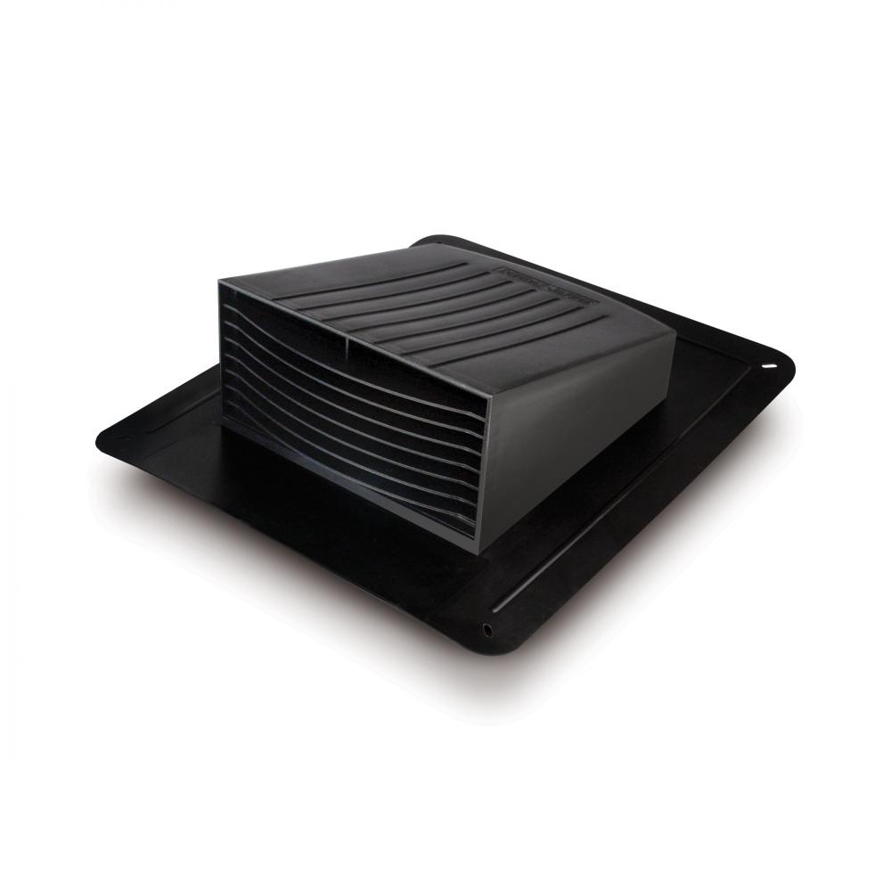 Roof Exhaust Cap 6in Black