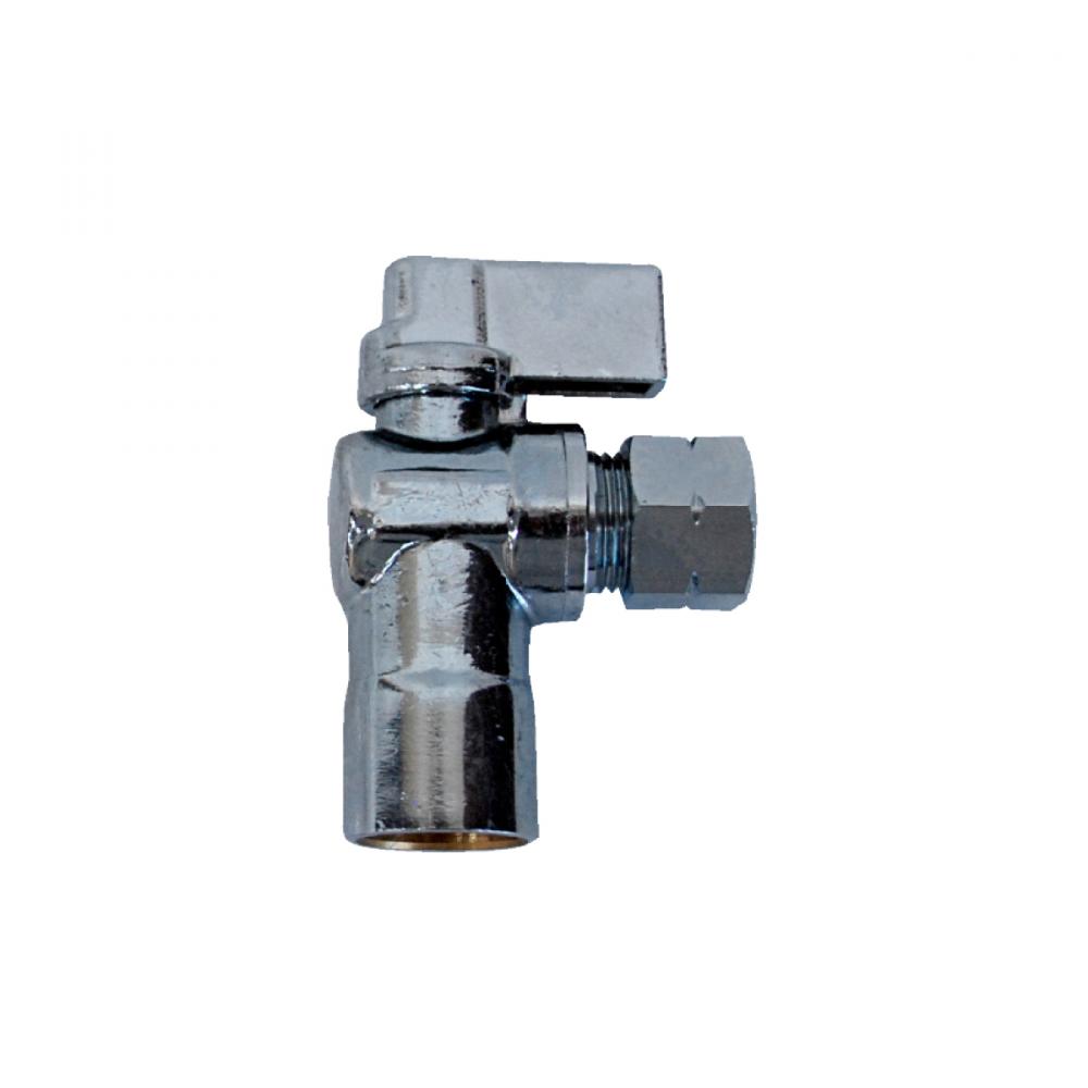 R19 Shut-Off Angle Valve 3/8Comp X ½Copper