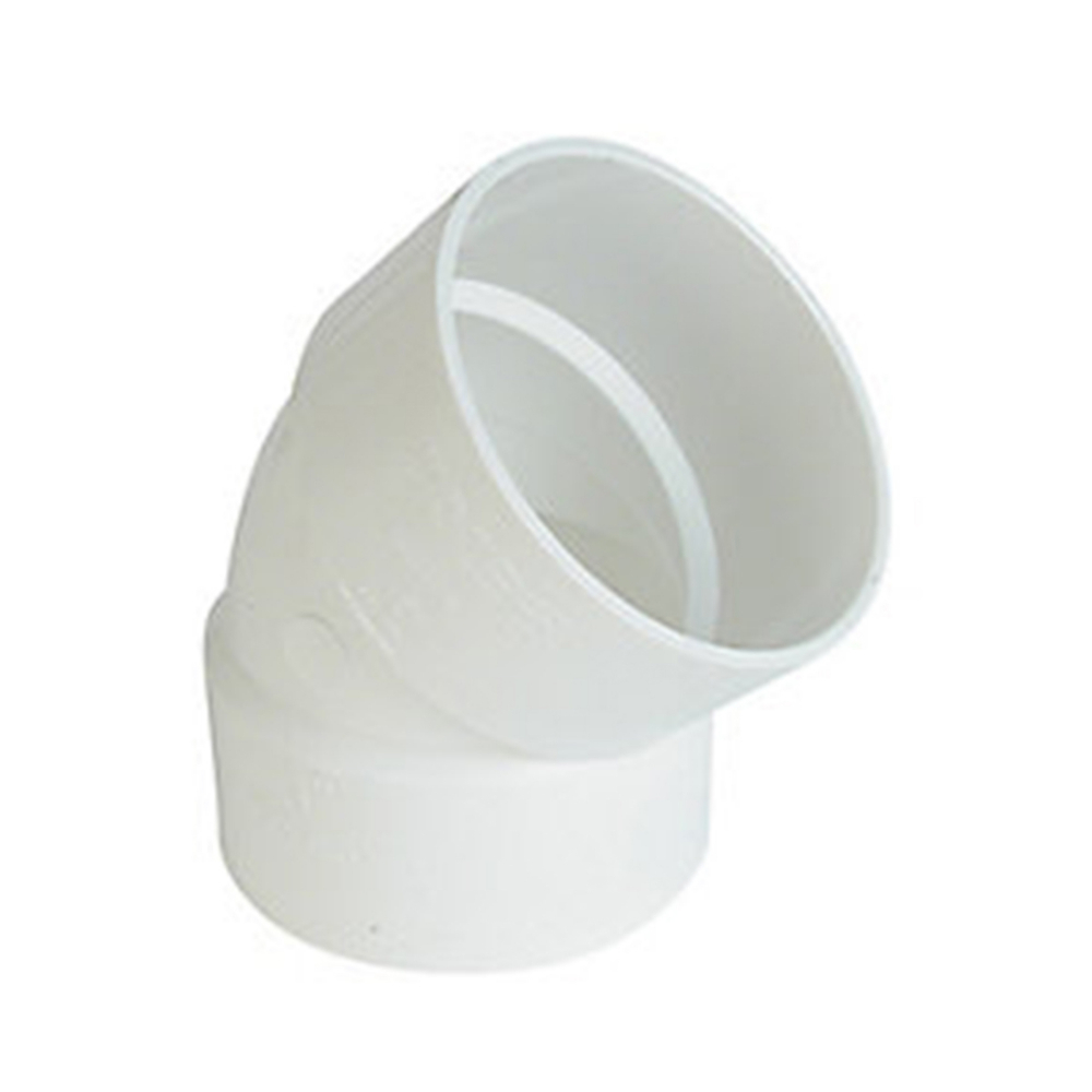 PVC Sewer 45° Elbow 4