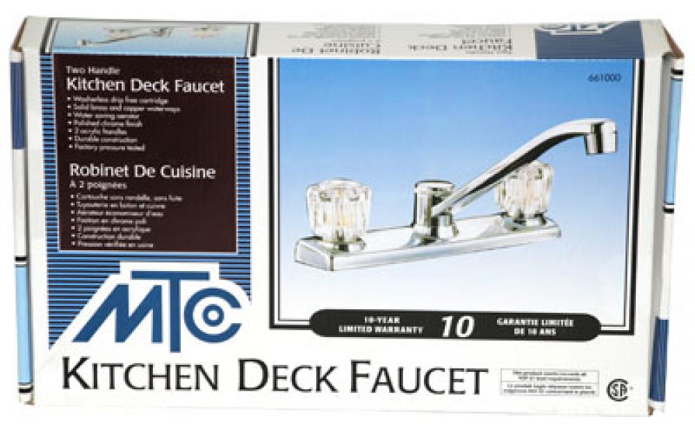 8in Import Deck Faucet (2100)