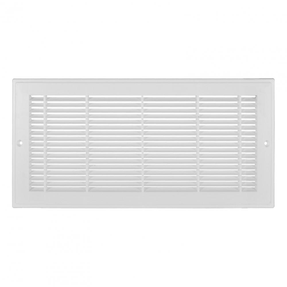 Sidewall Return Air Grille Plastic 30 x 8in White