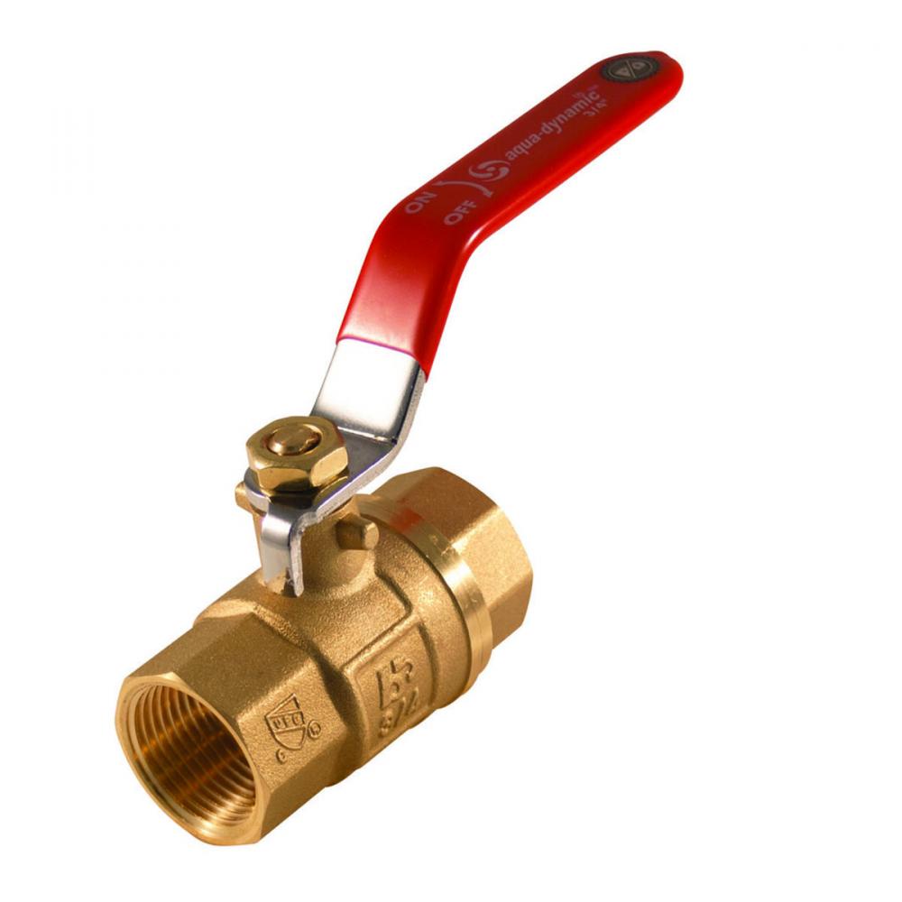 Ball Valve 1in Thread Full Port Lead Free