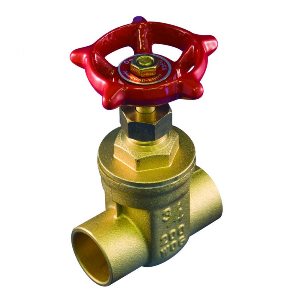 Gate Valve 1in Cxc Lead Free