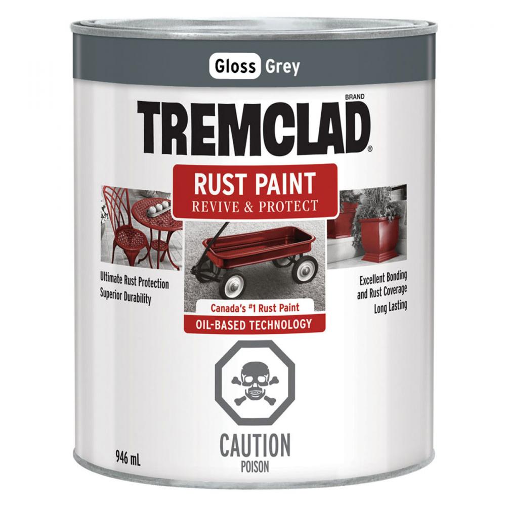 Rust Paint Oil Based 946ml  Grey