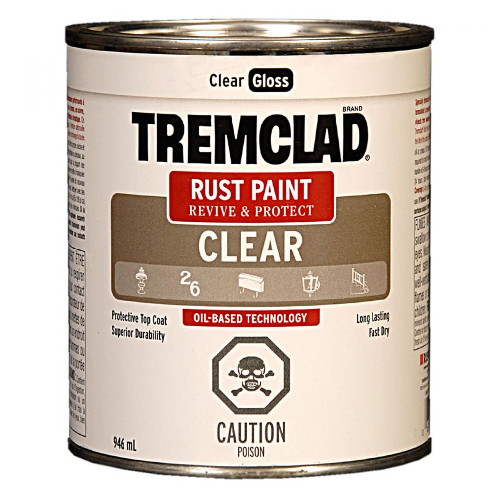 Rust Paint Oil Based 946ml  Clear