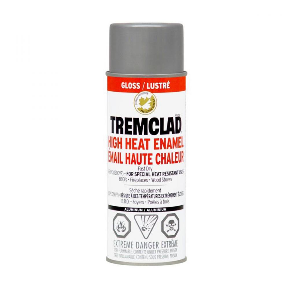 High Heat Enamel Spray Paint 340G Flat Black