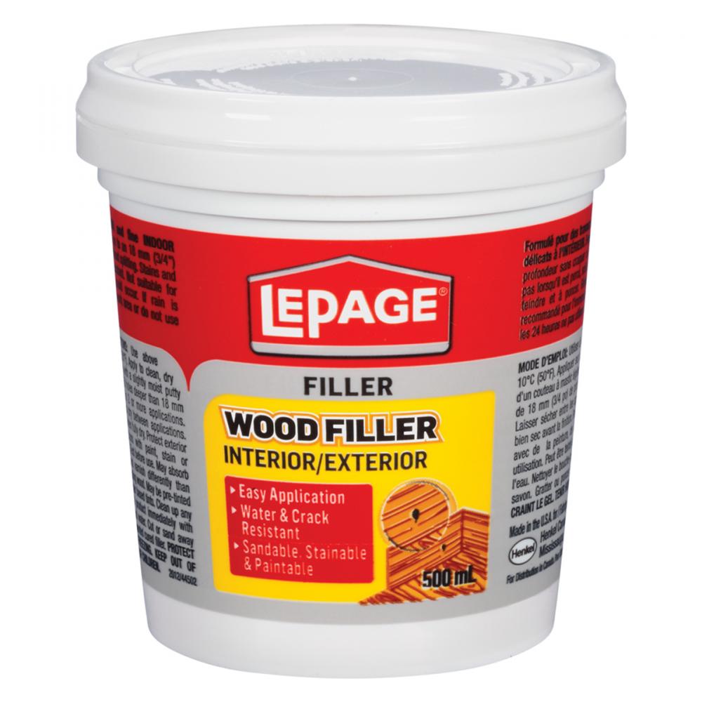 Wood Filler Interior / Exterior 500ml Lepage 462073