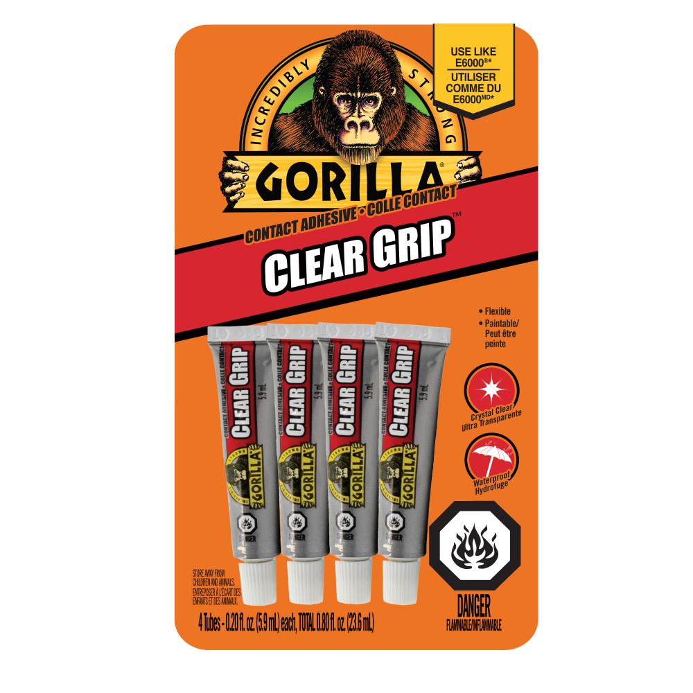 Gorilla Glue Clear Grip Mini&#39;s 4 x 0.2fl.oz