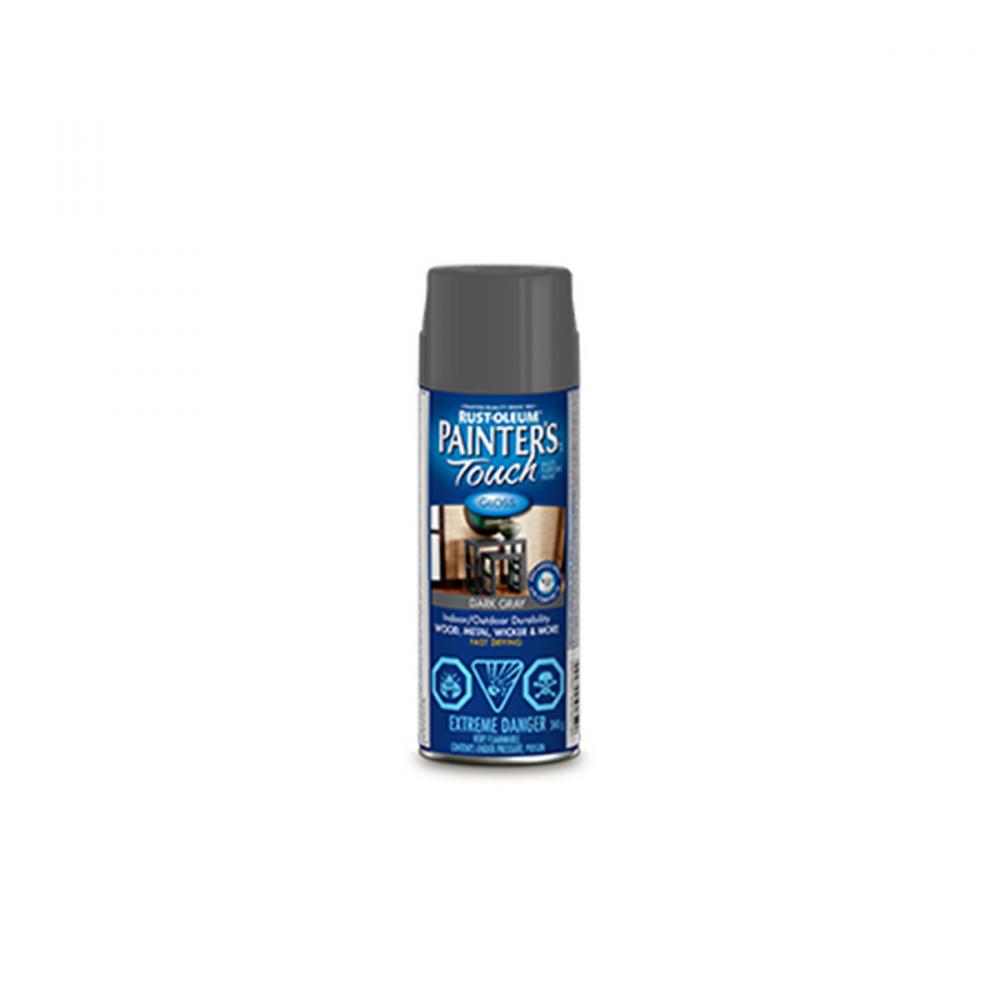 Painters Touch Multi-Purpose Spray Paint 340G Dark Grey