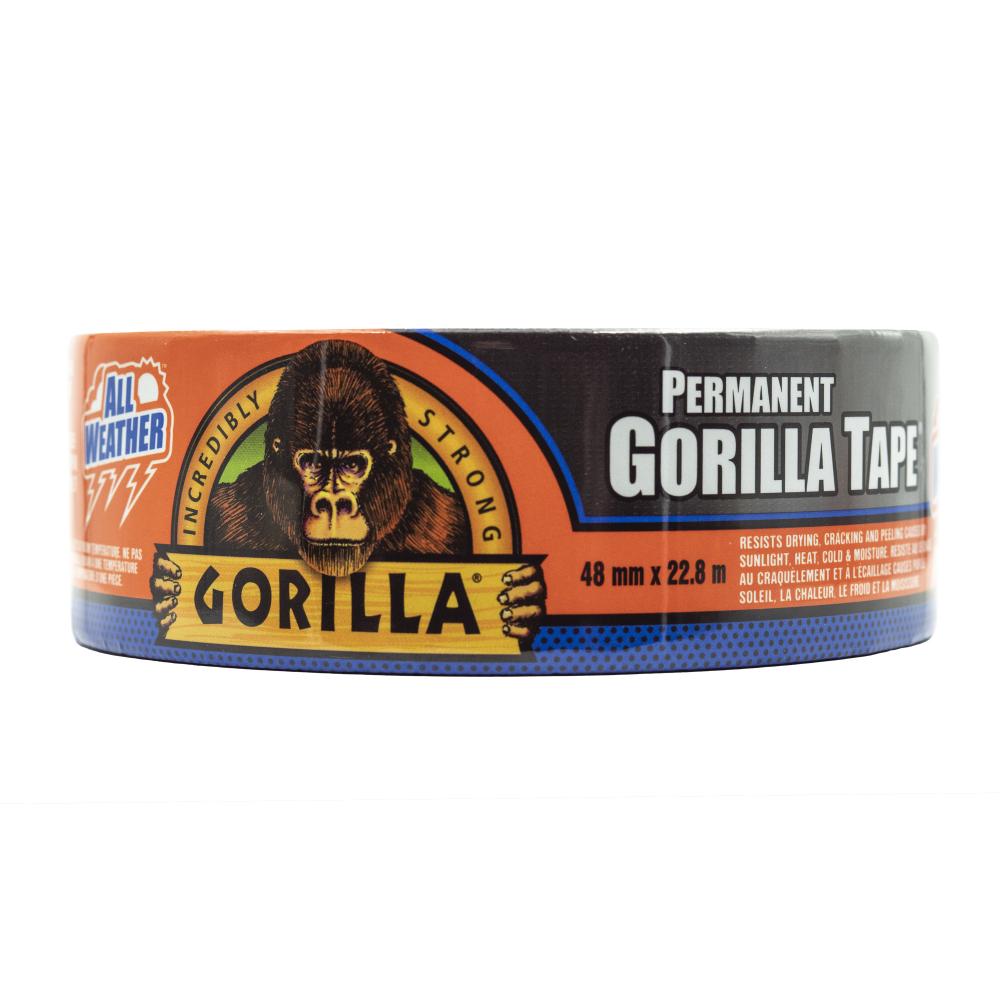 Gorilla All Weather Tape 48mm x 22.8m Black