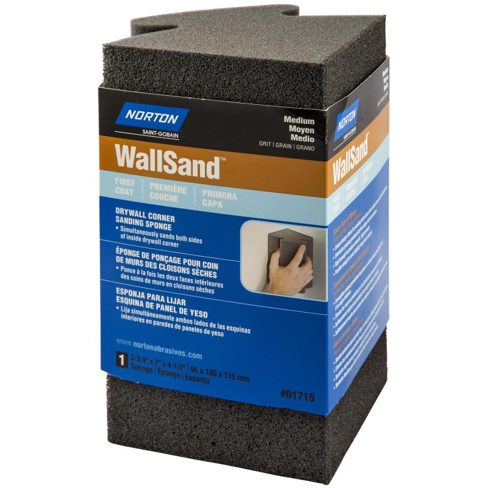 Corner D/Wall Sponge 3-¾X7X4½ Medium