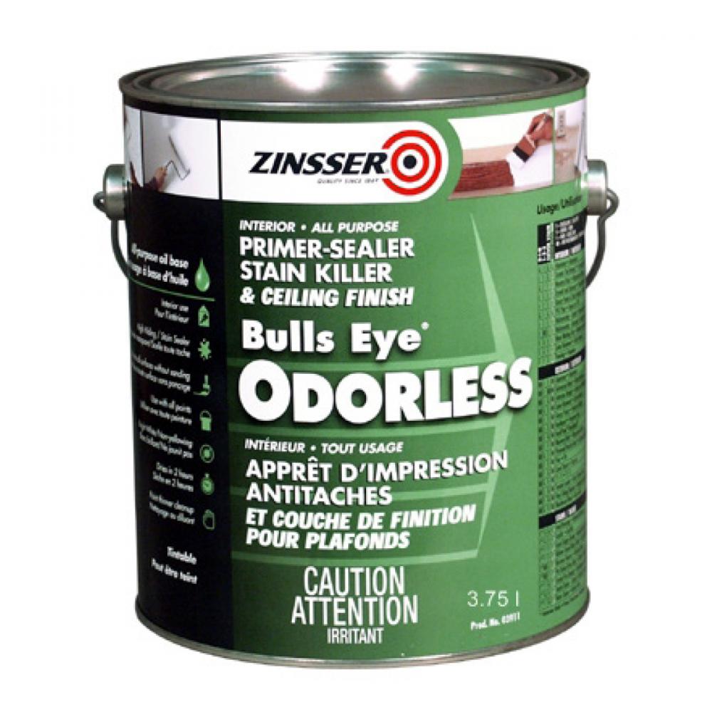 Bulls Eye Odourless Oil-Based Stain Blocking Primer 3.78L