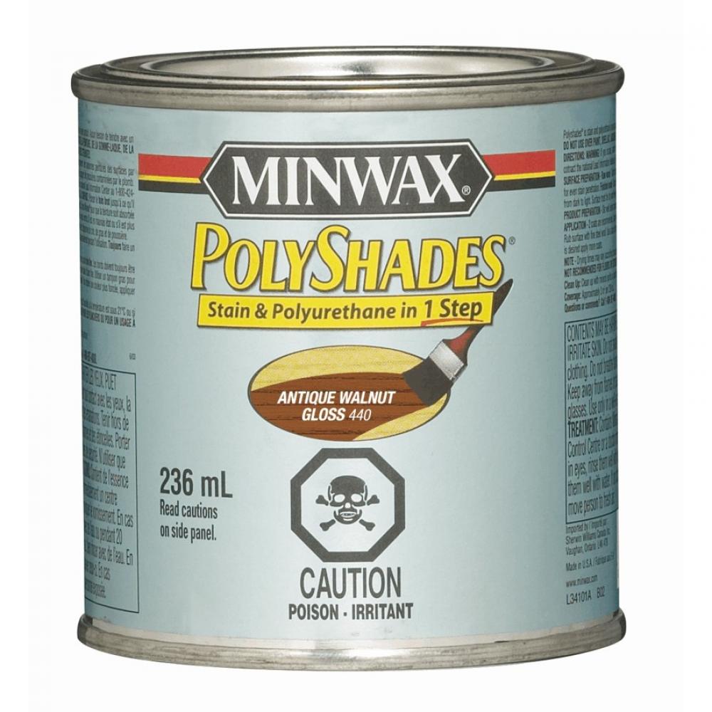 Polyshades 236ml Antique Walnut Satin Minwax