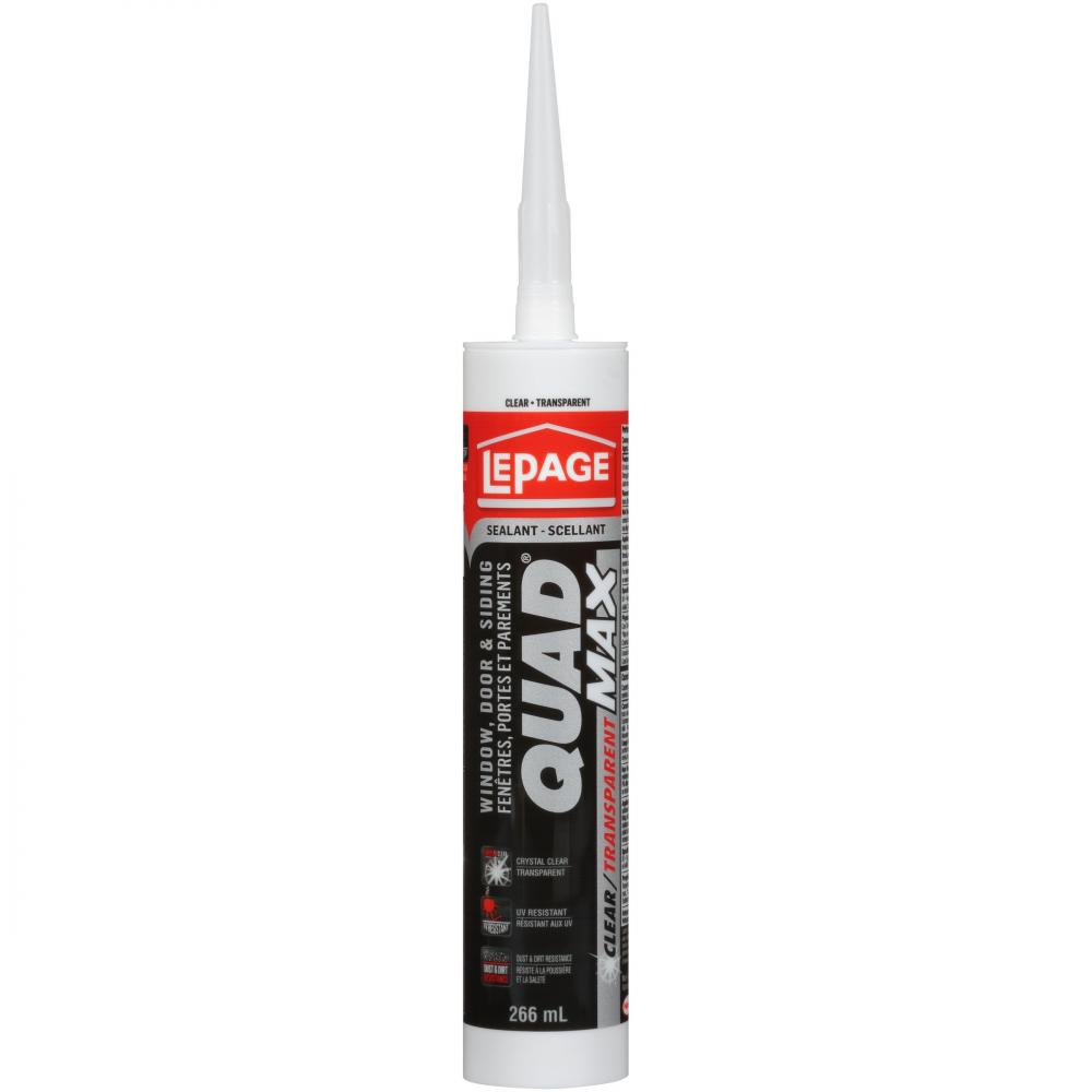 Quad Max Window & Siding Sealant 280ml Clear