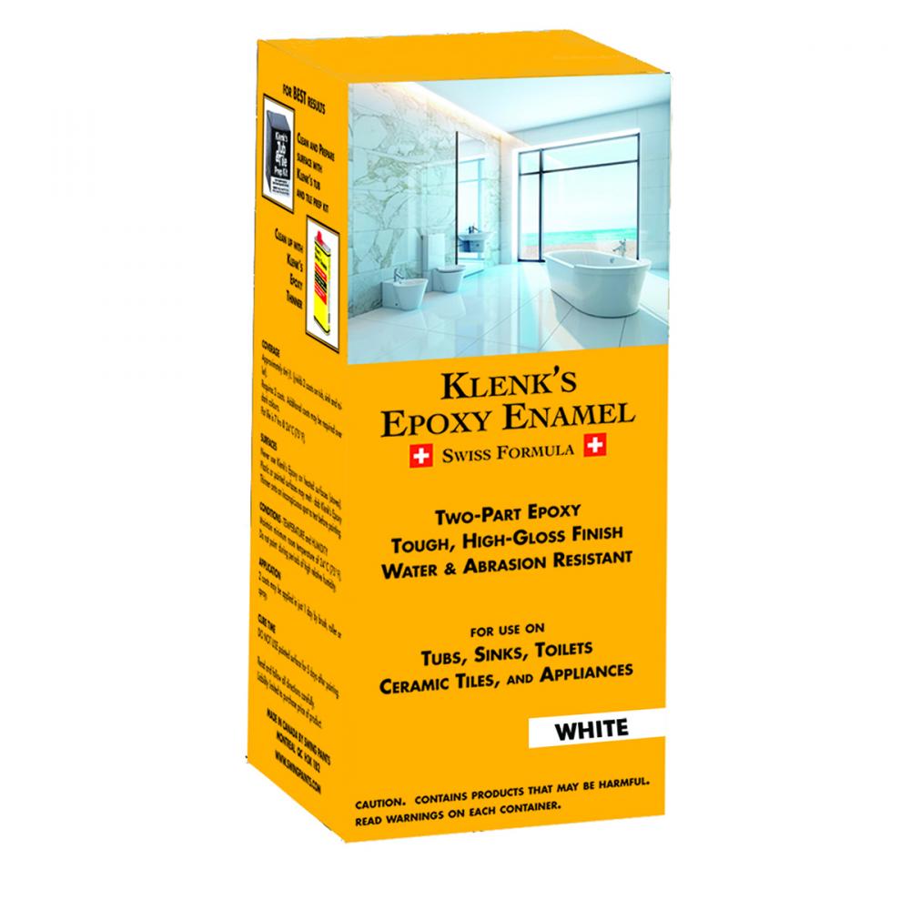 Klenks Tub & Tile Epoxy Enamel White 500ml