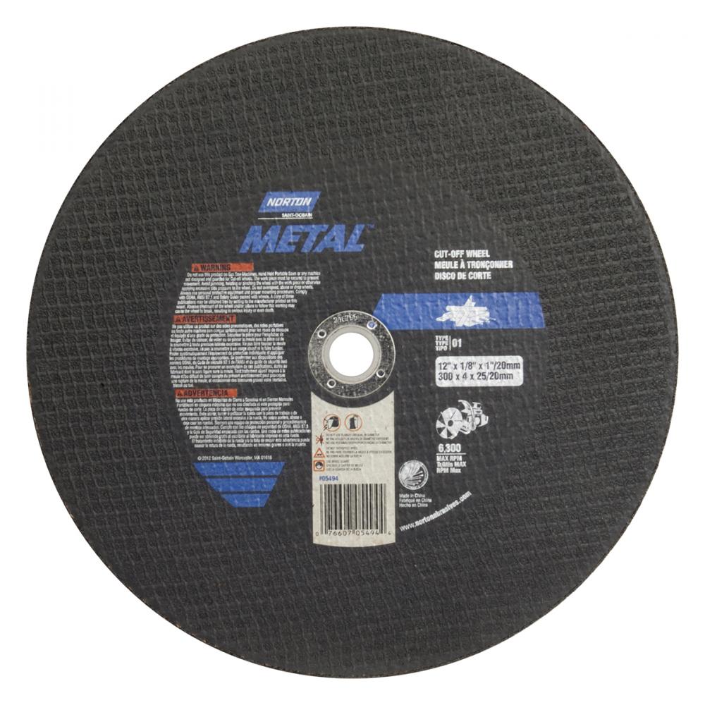 Circular Saw Blade 12in X 5/8in-1/20mm Bore Metal