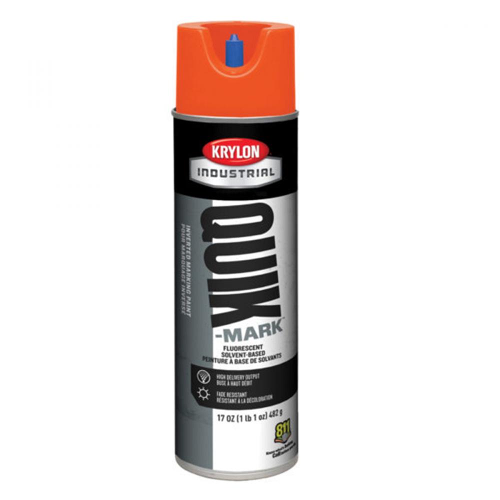 Inverted Marking Paint Solvent-Based 482g Fluorescent Red-Orange