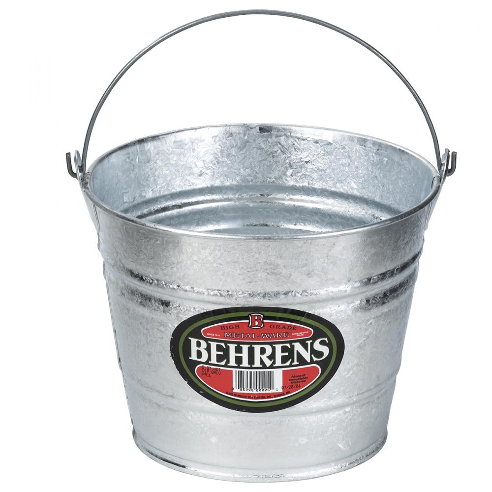 Pail Hot Dipped Steel 9L/10Qt