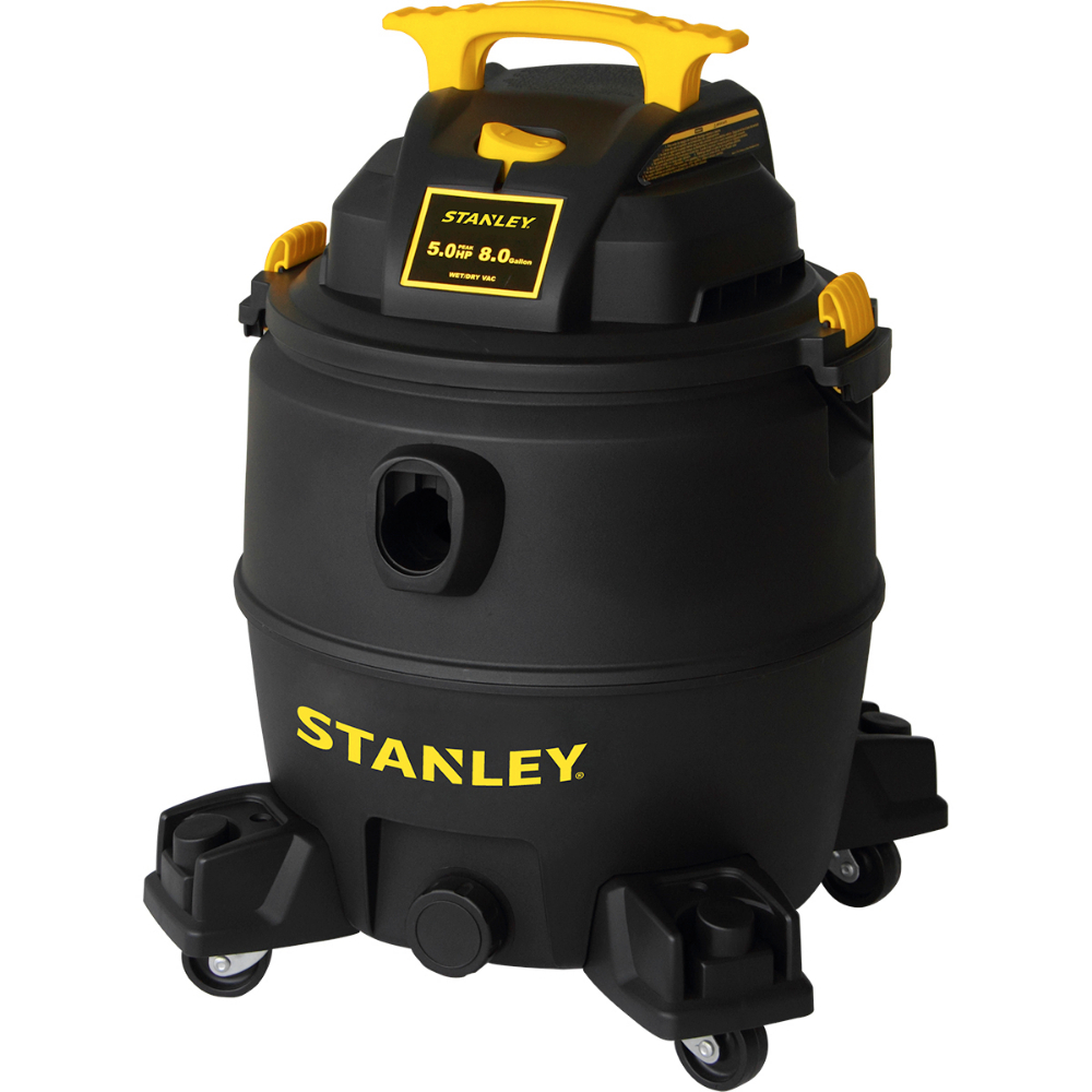 Wet/Dry Vacuum 8gal 5HP Poly Tank