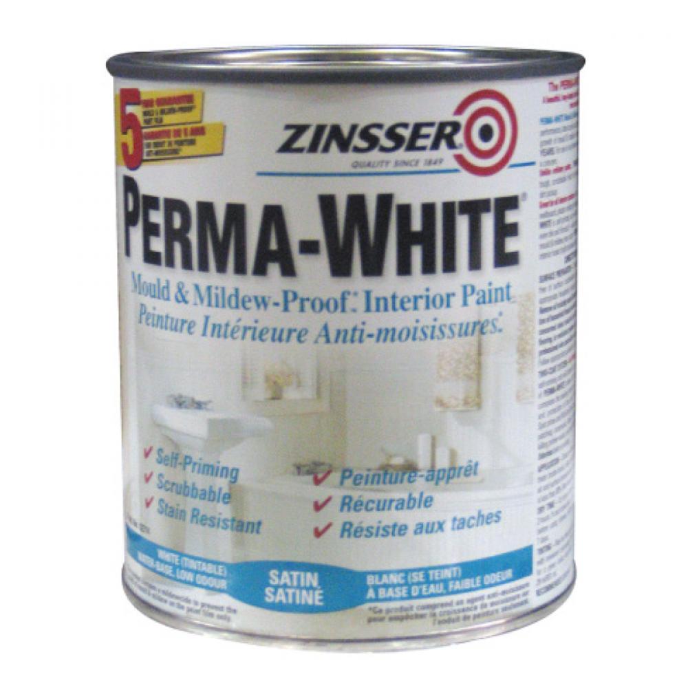 Perma-White® Mould & Mildew Proof Interior Paint 946ml  Satin