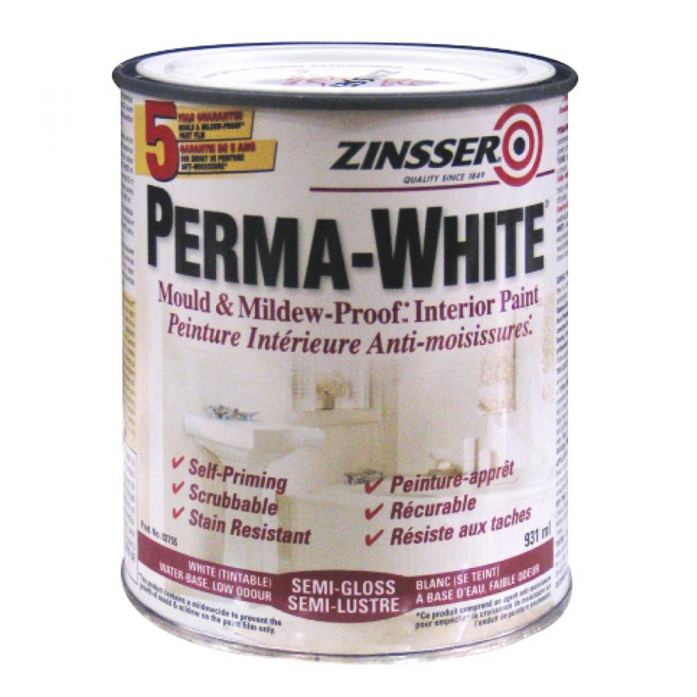 Perma-White® Mould & Mildew Proof Interior Paint 946ml  Semi Gloss