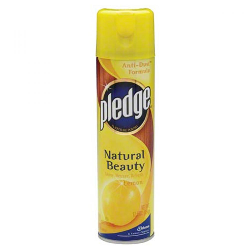 Pledge Furniture Polish Natural Beauty Lemon 275ml