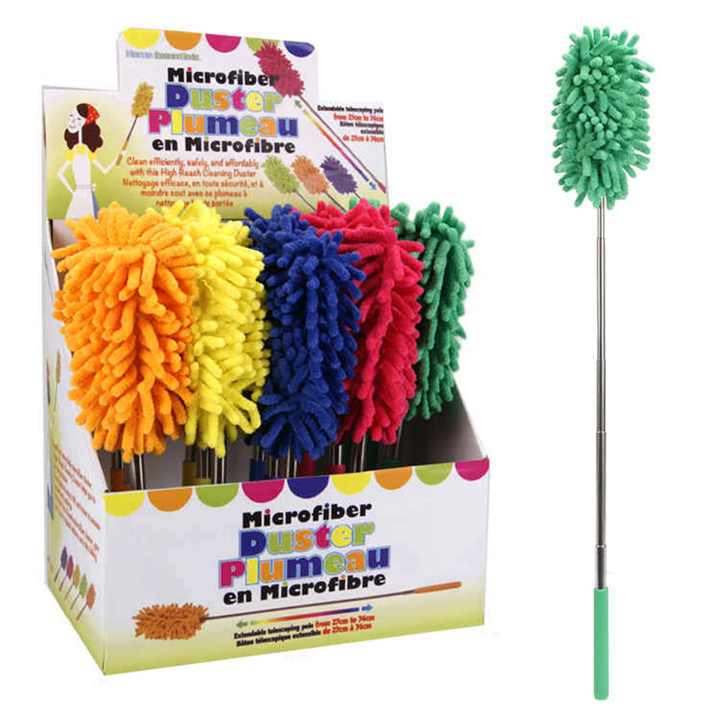 Extendible Mini Microfiber Duster (Sold as 25 Pk Tray)