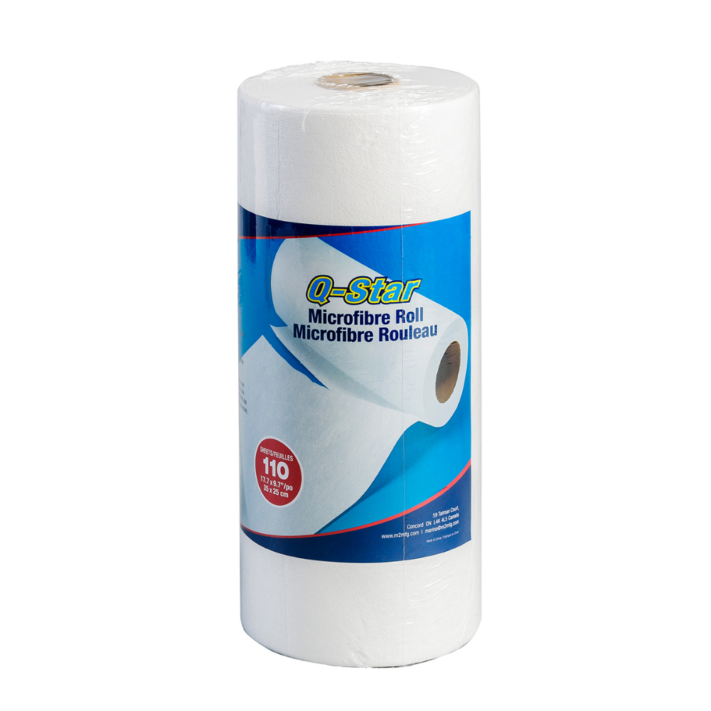 Q-Star Disposable Microfibre Perforated Roll 110-Sheet