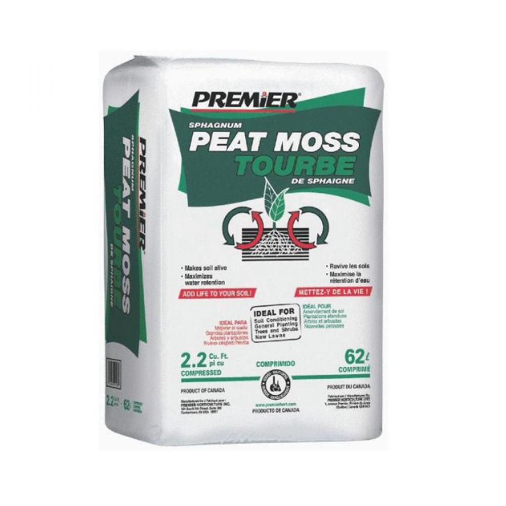 Premier Sphagnum Peat Moss 2.2cu.ft.