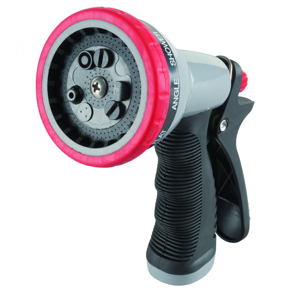 Hose Nozzle Sprayer Rear Trigger 8-Pattern