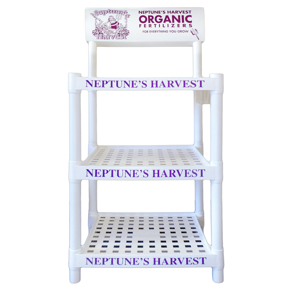 Empty Display Rack Neptune&#39;s Harvest  (No Product)