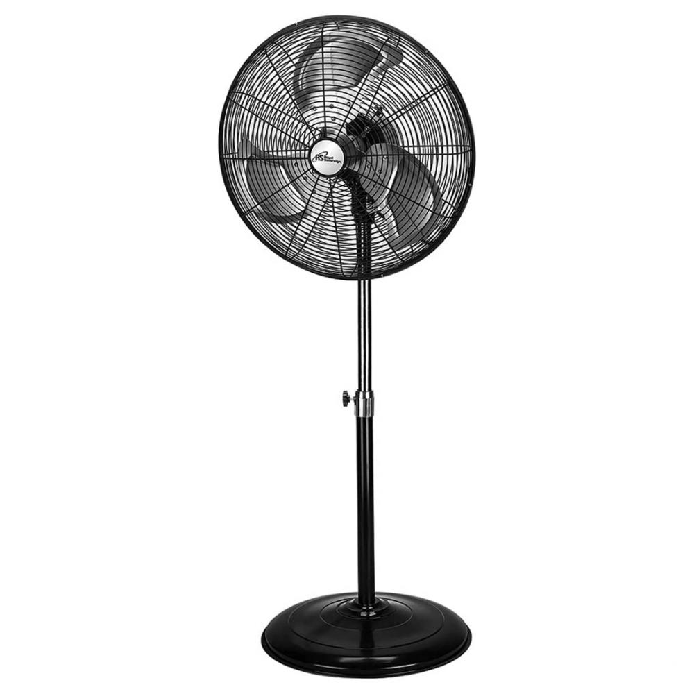 High Velocity Metal Pedestal Fan 20in