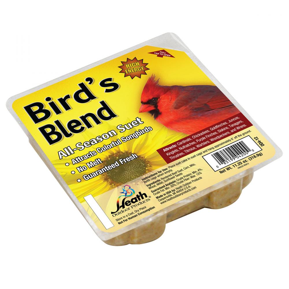 Suet Cake All Season Birds Blend 11.25oz