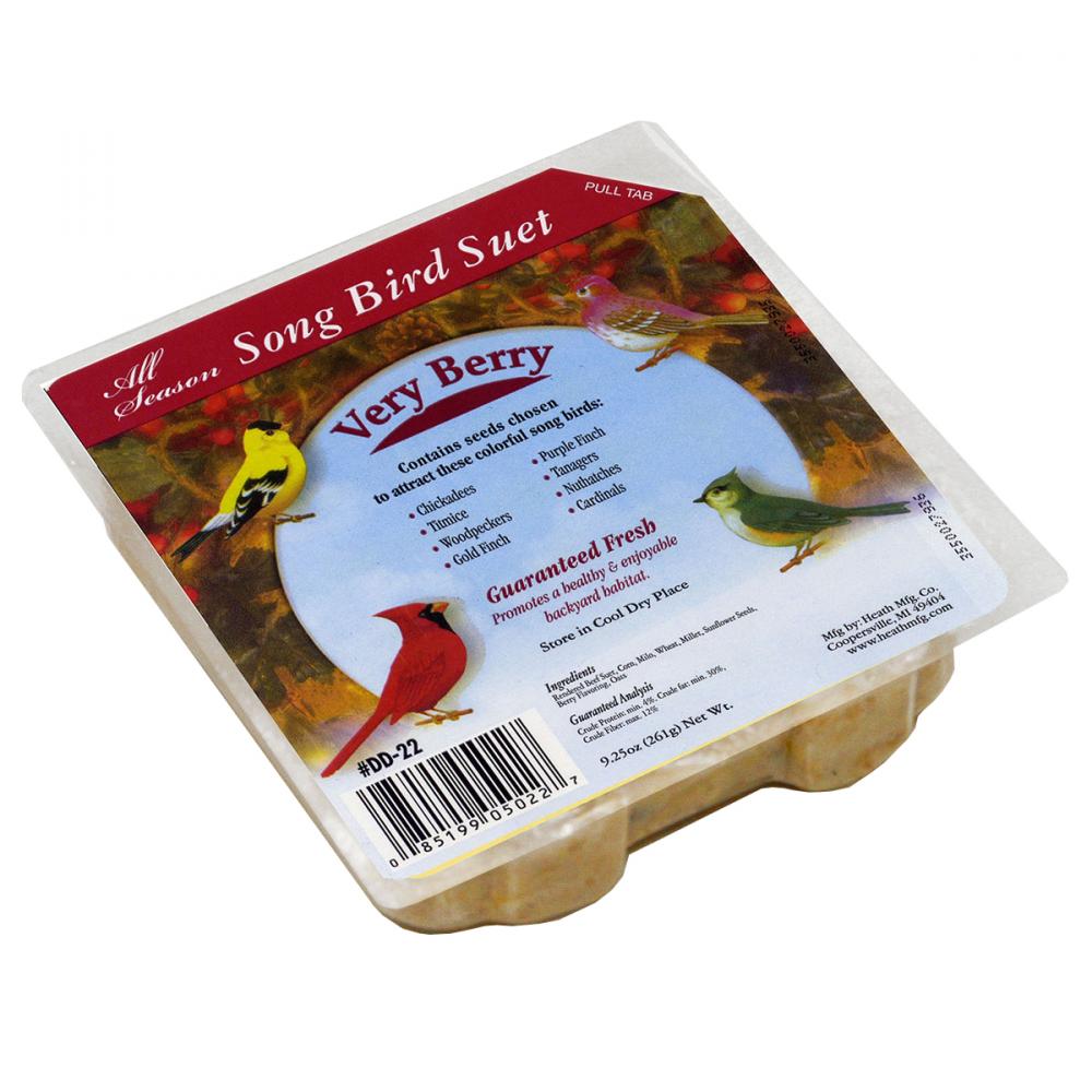 Suet Cake Songbird Very Berry 9.25oz