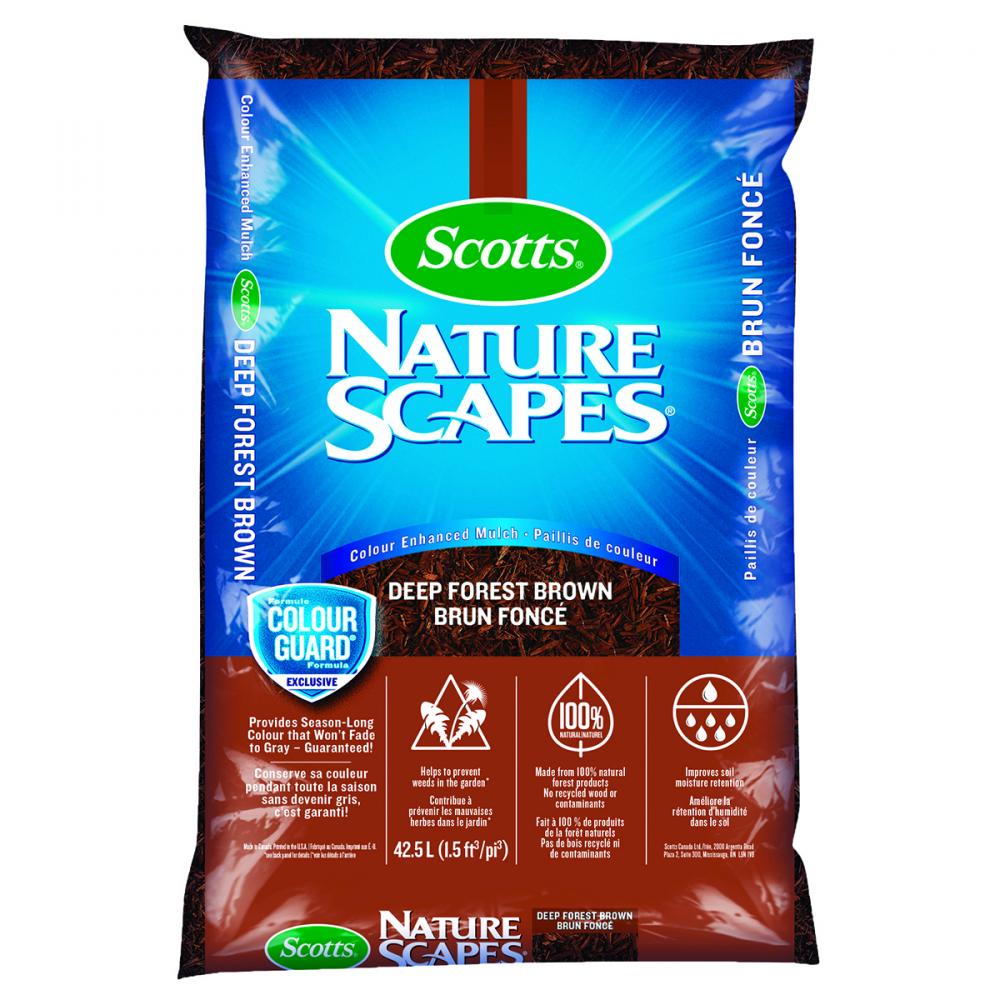 Nature Scapes Natural Forest Mulch Deep Forest Brown 42.5L