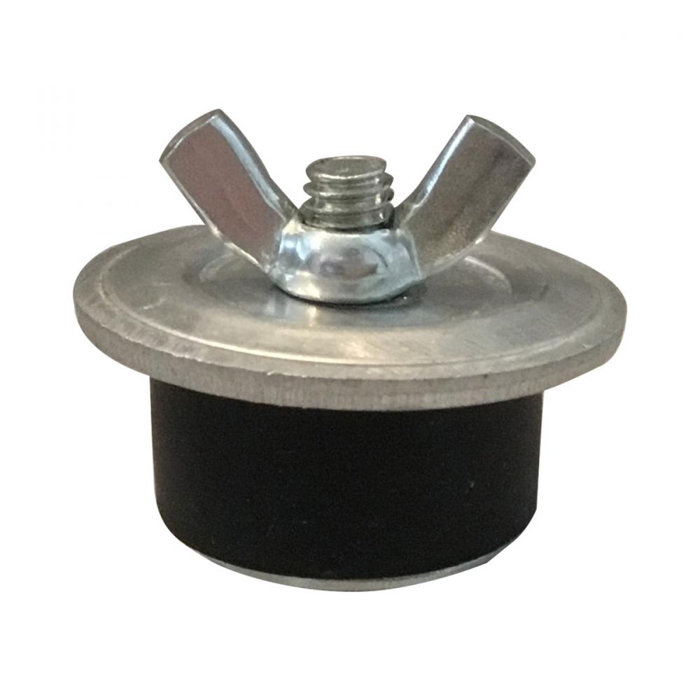 Universal Compression  Plug for Steel  Lawn Rollers 1&#34;