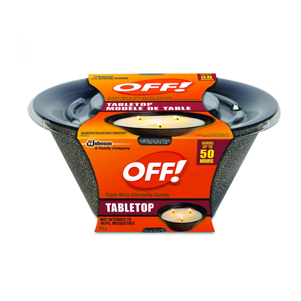 Off! Triple Wick Citronella Candle