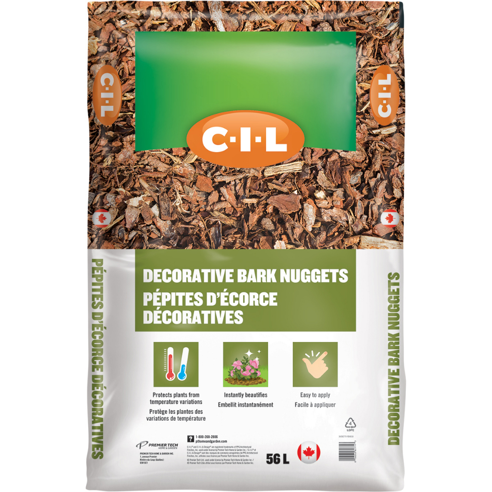 C-I-L Decorative Bark Nuggets 56L