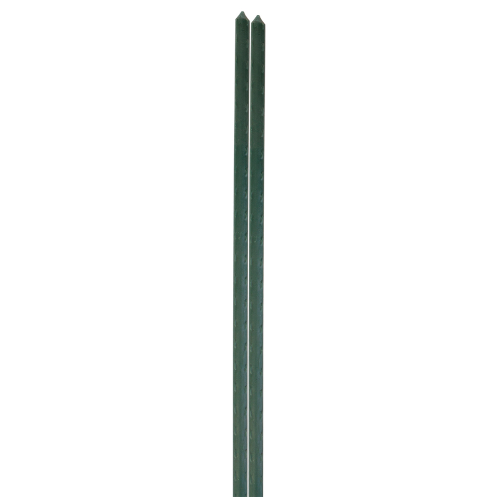 Plant Support PE Coated Metal Stake 36in Green