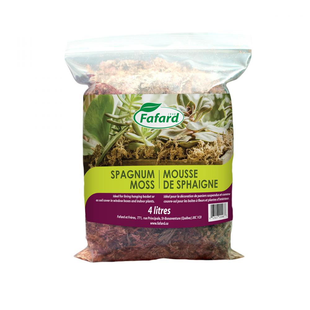 Fafard Sphagnum Moss Long Fibre Organic 4L