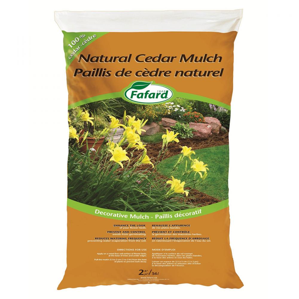 Fafard Cedar Mulch Natural 2cuft