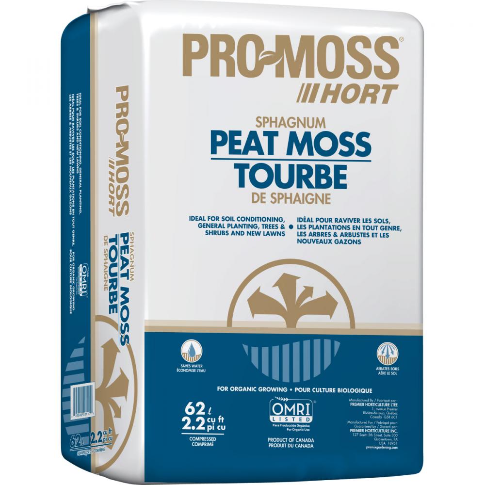 Pro-Moss Spagnum Peat Moss 2.2Cuft