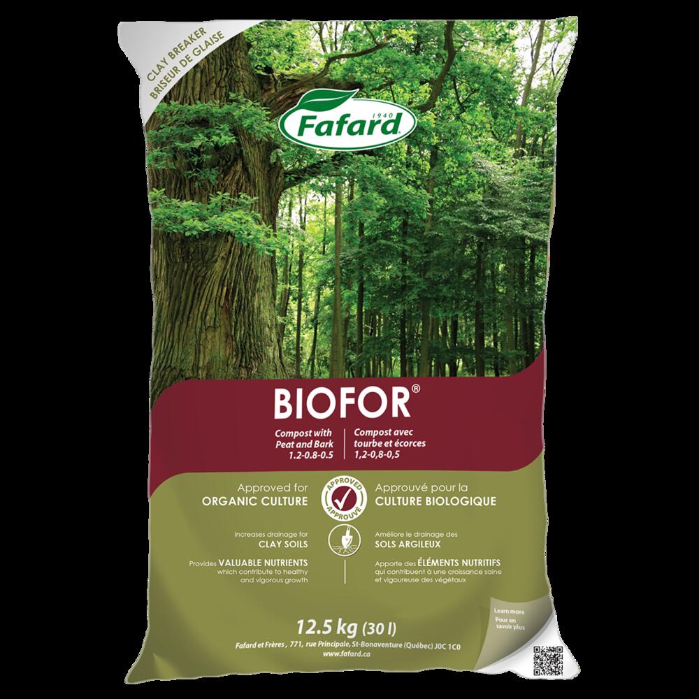 Fafard Biofor Compost with Peat and Bark Organic 30L