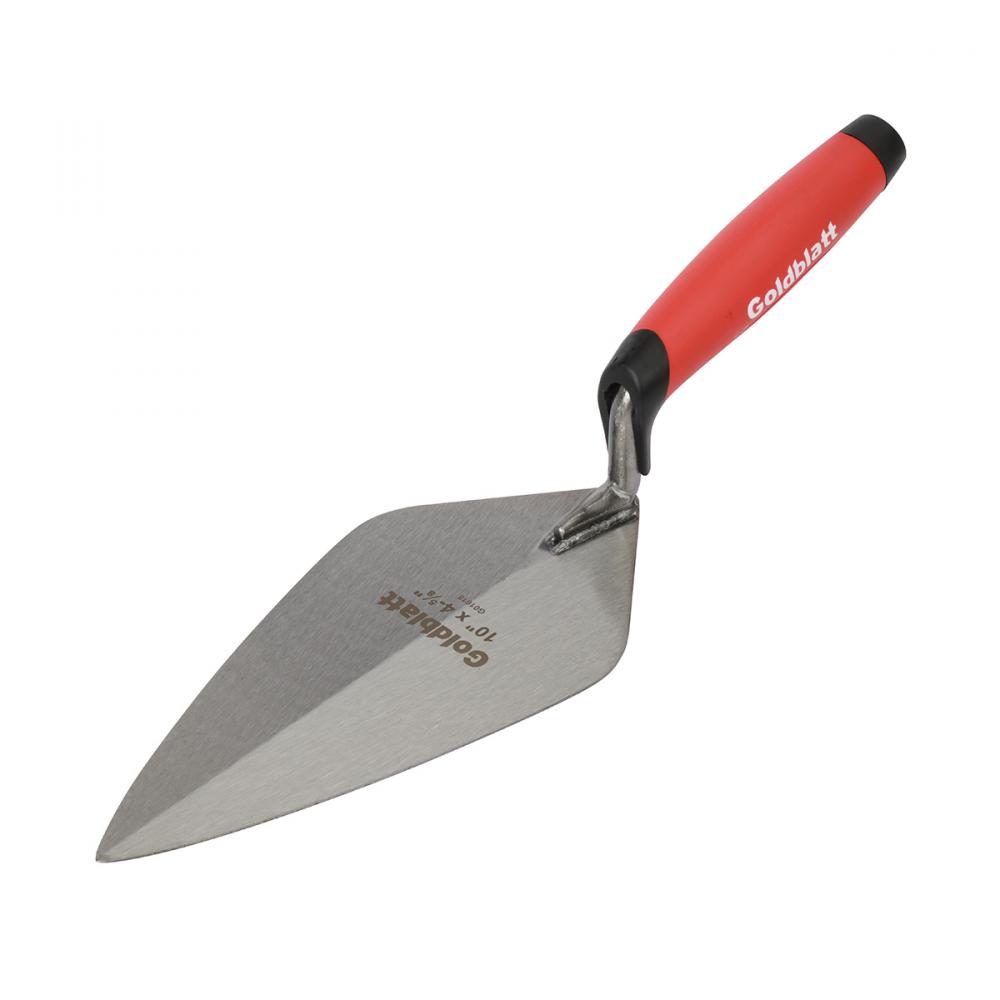 Narrow London Masonry Trowel 10in x 4-5/8in Soft Handle