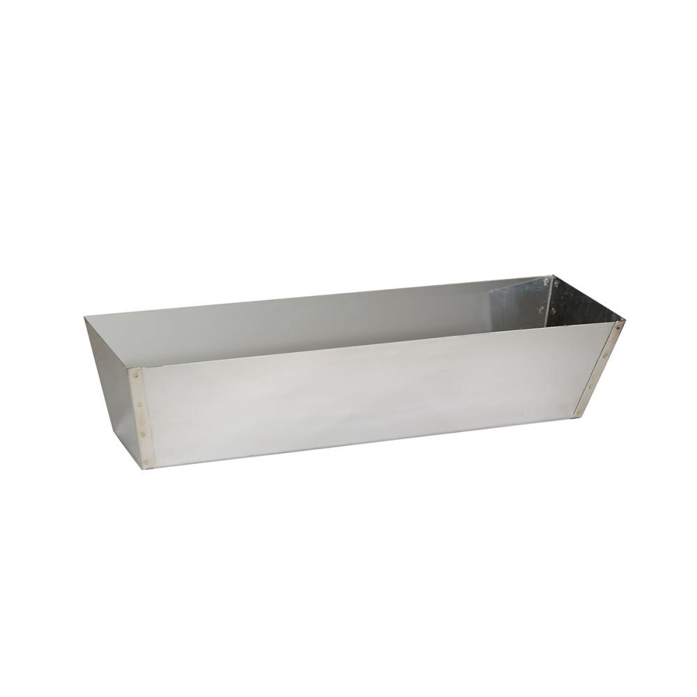 Mud Pan Spot Welded Stainless Steel 14in