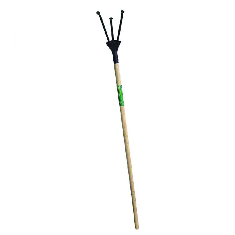 Garden Cultivator 3-Prong 48&#34; Hardwood Handle