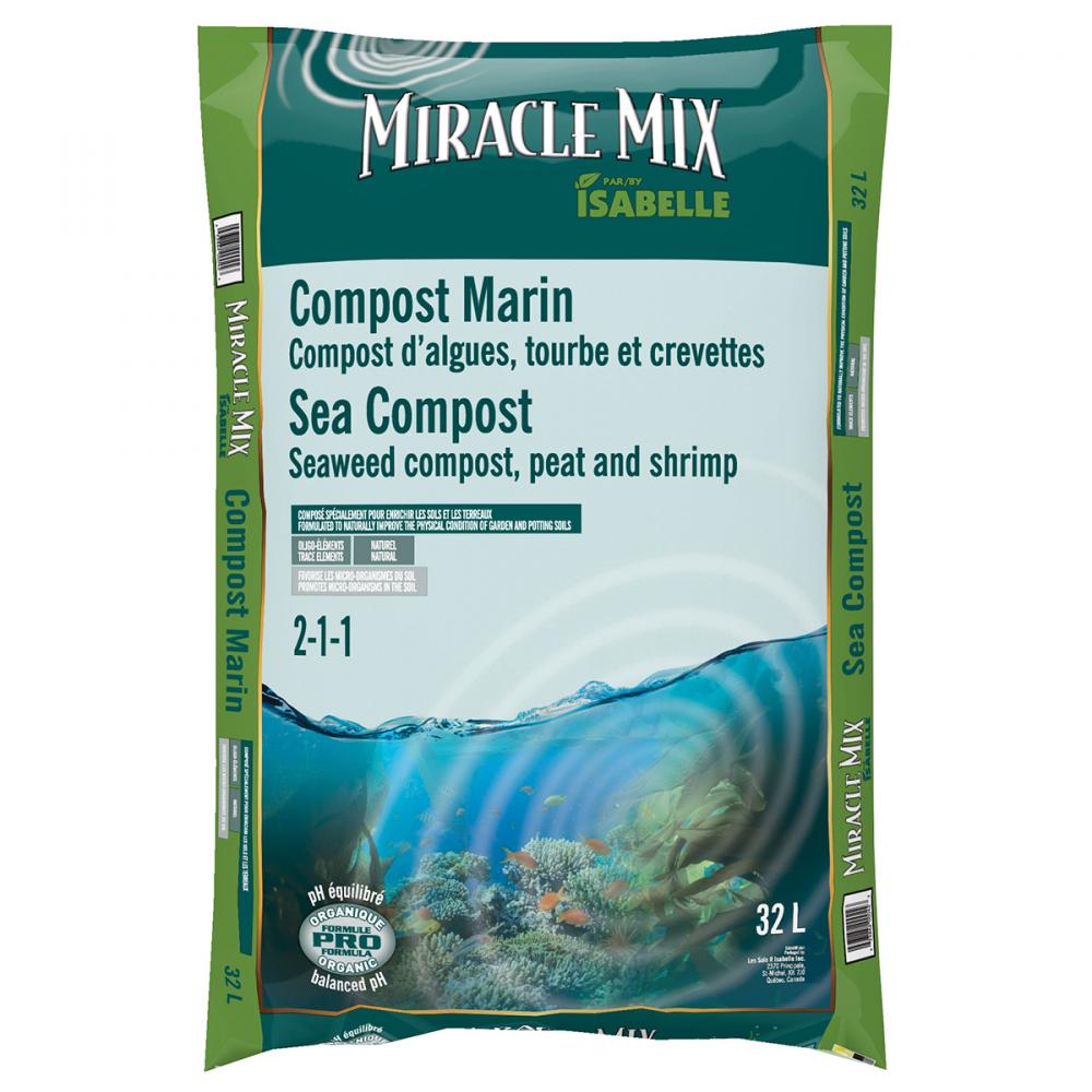 Miracle Mix Sea Compost 32L