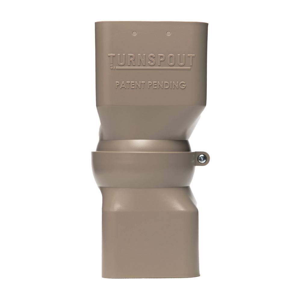 36PK Turnspout 3in x 3in Tan