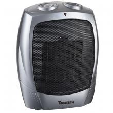 Toolway 100065 - Ceramic Heater w/Thermostat 750-1500W 120V 60Hz